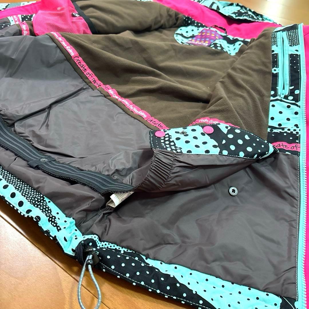 スノボ　ウエア　レディース　ジャケット　パンツ　ベルト　デッキパット　6点セット