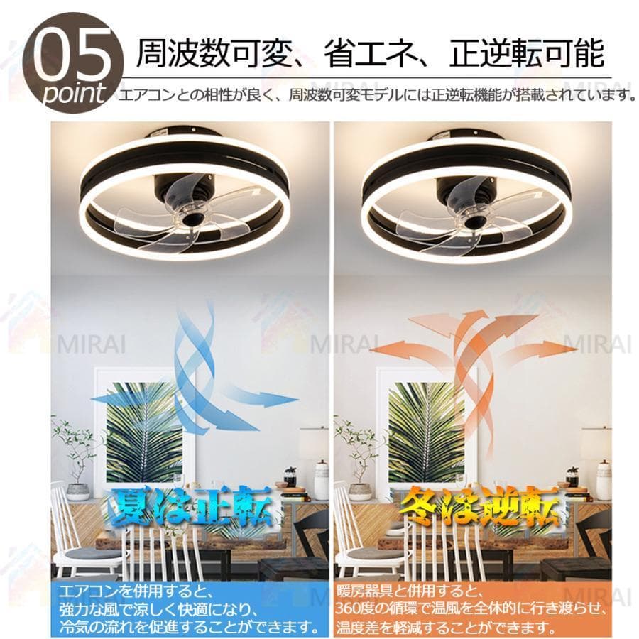 シーリングファンライト led シーリングライト 8-12畳 工事不要 ホワイト