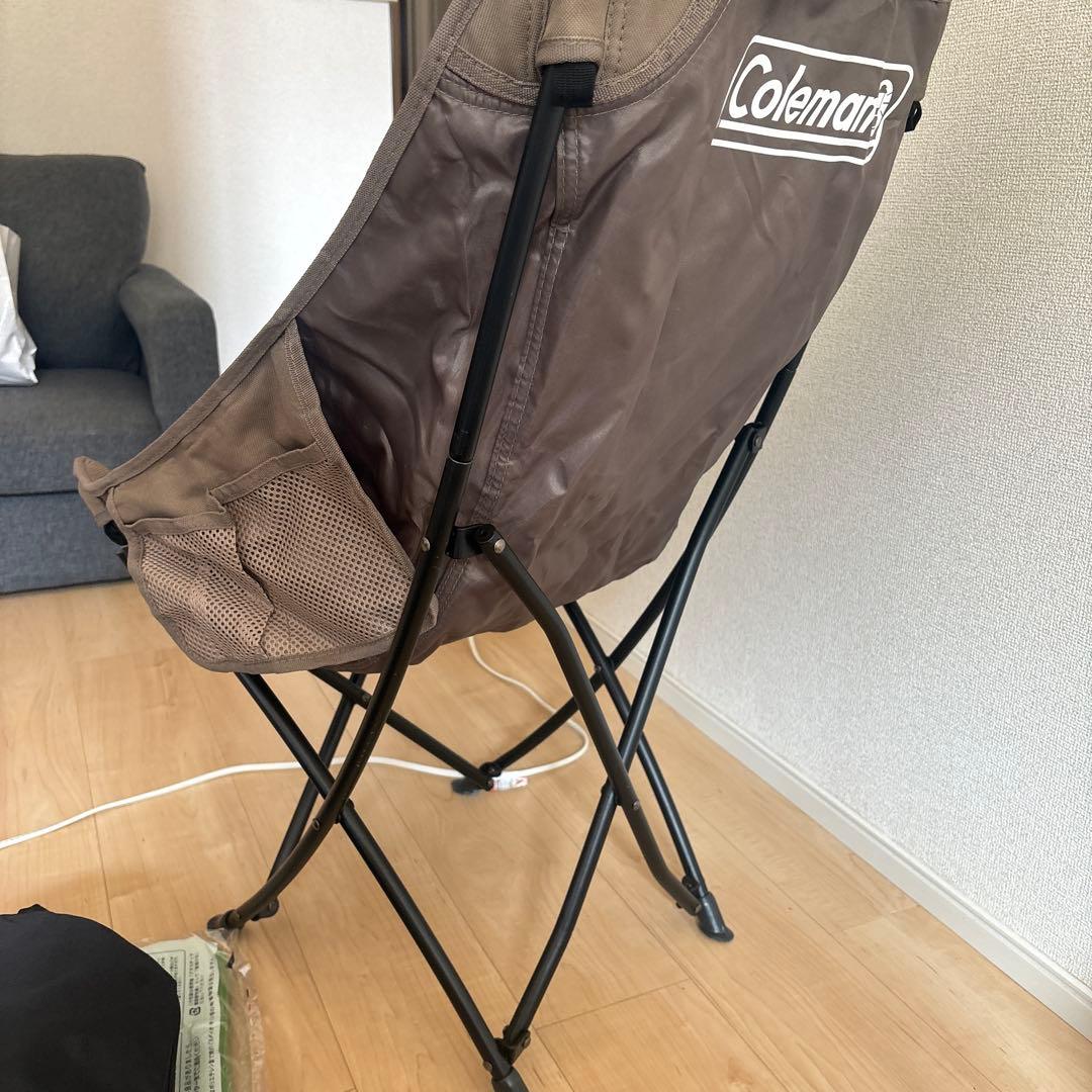 Coleman アウトドアチェア ブラウン