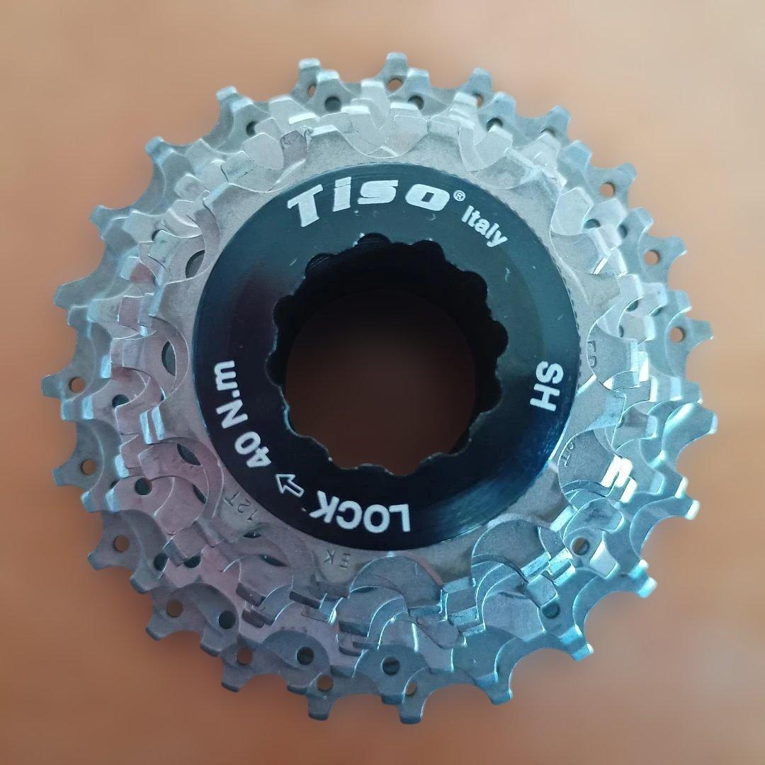 Tiso 軽量カセット 9速 12-23T シマノ互換