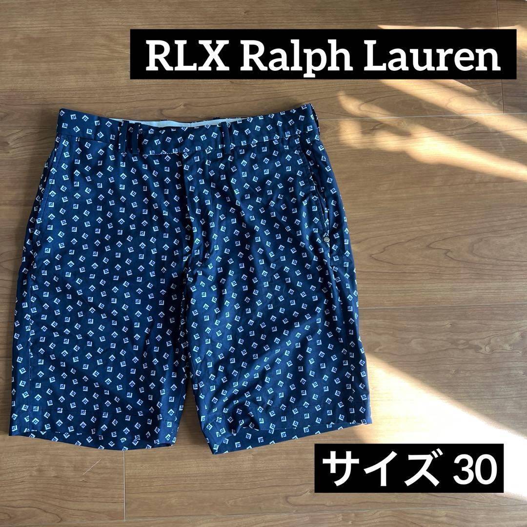 ゴルフ RLX Ralph Lauren ハーフパンツサイズ30 ネイビー色