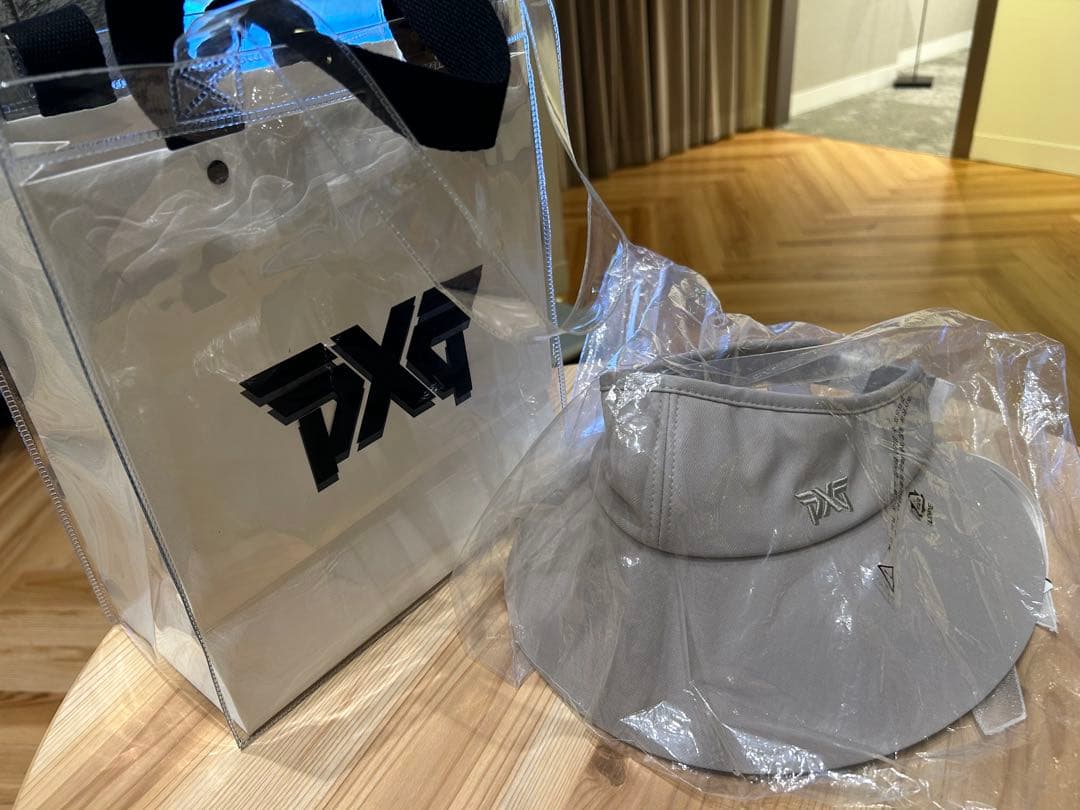【新品】PXGレディースサンバイザー　キャップクリップ　マーカー　ミラー　セット
