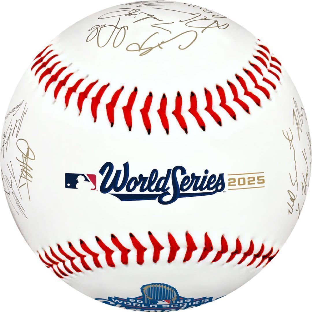 MLB ロサンゼルスドジャース　ワールドチャンピオン　全選手サイン入りボール