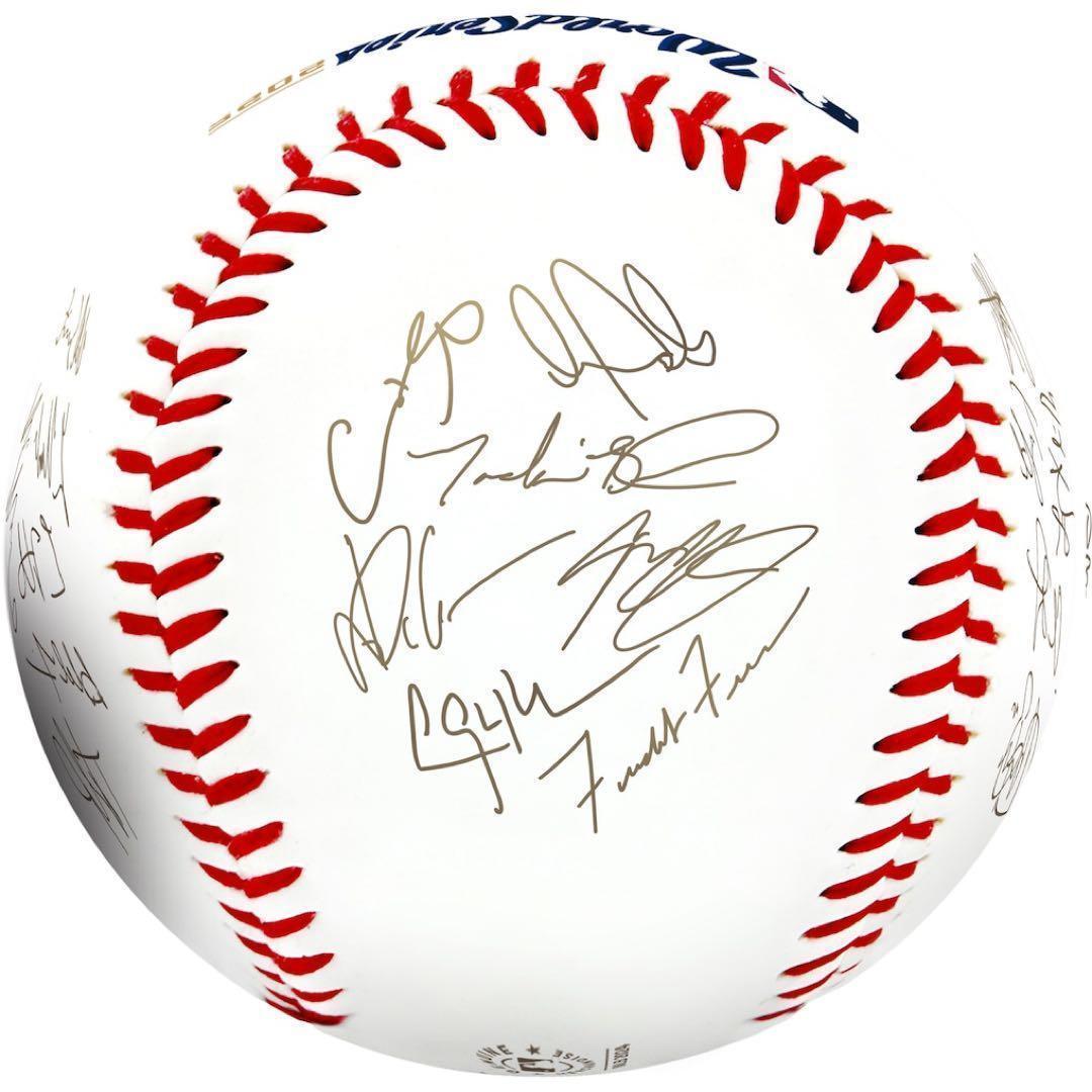 MLB ロサンゼルスドジャース　ワールドチャンピオン　全選手サイン入りボール
