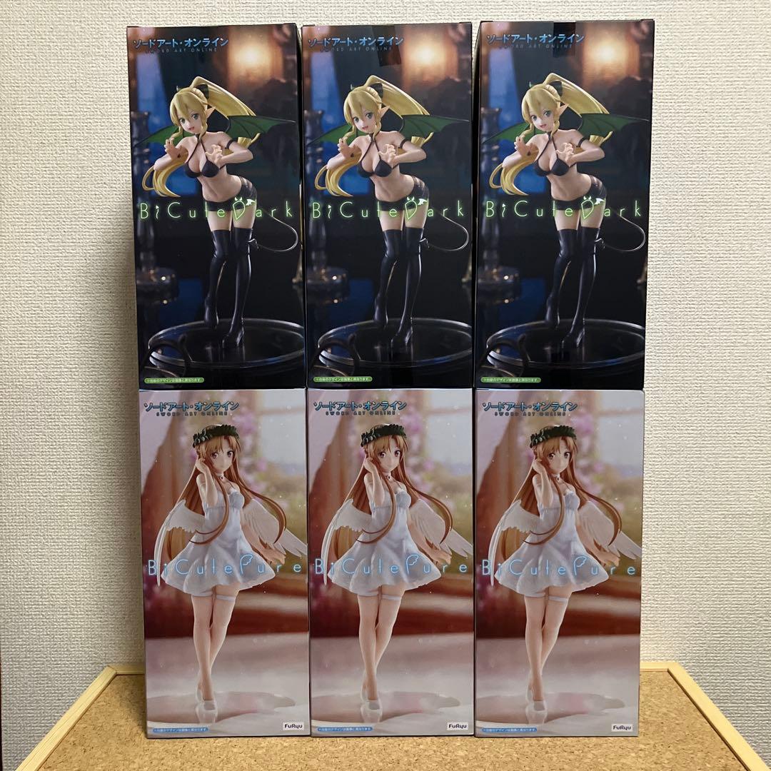 SAO リーファ　アスナ　6品＊ BiCute Dark BiCute Pure