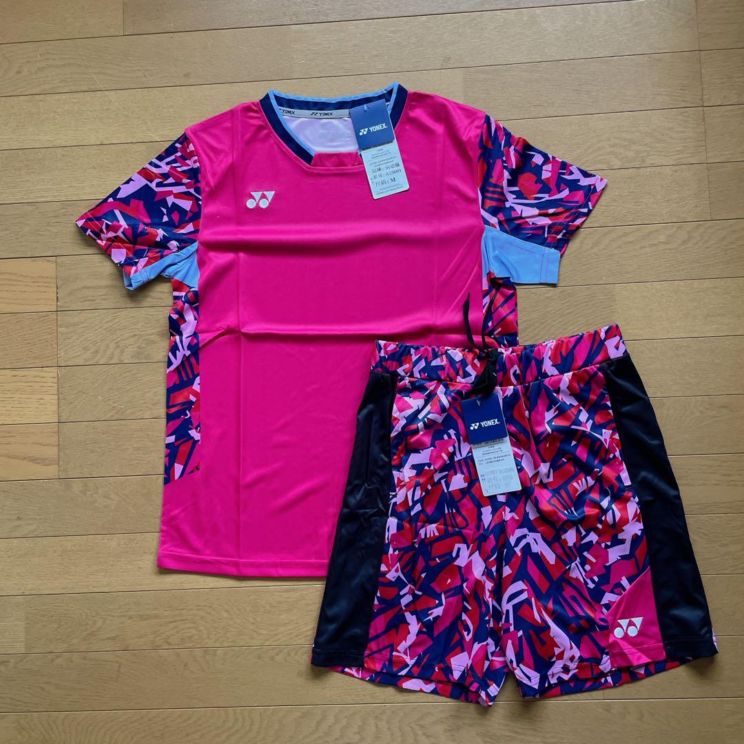 ヨネックスYONEX バドミントン日本代表モデルゲームウェア上下セット新品XXL