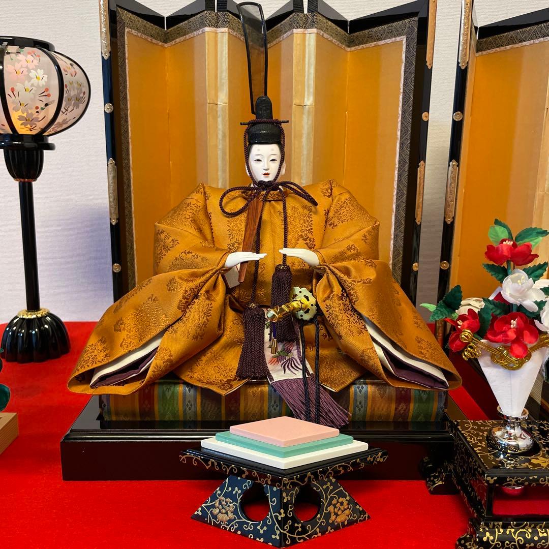①御雛様　三段飾り(別出品との3セット商品)