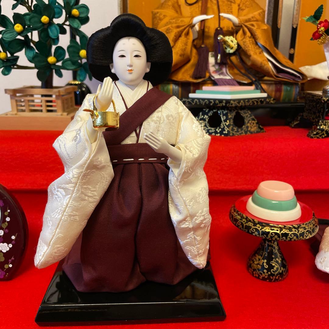 ①御雛様　三段飾り(別出品との3セット商品)