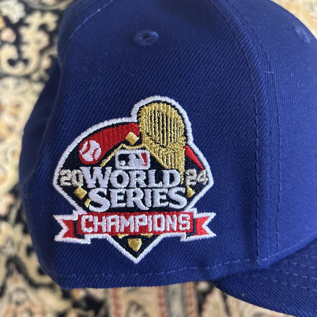 ドジャース59FIFTY 2025年ゴールドキャップ 7 3/8