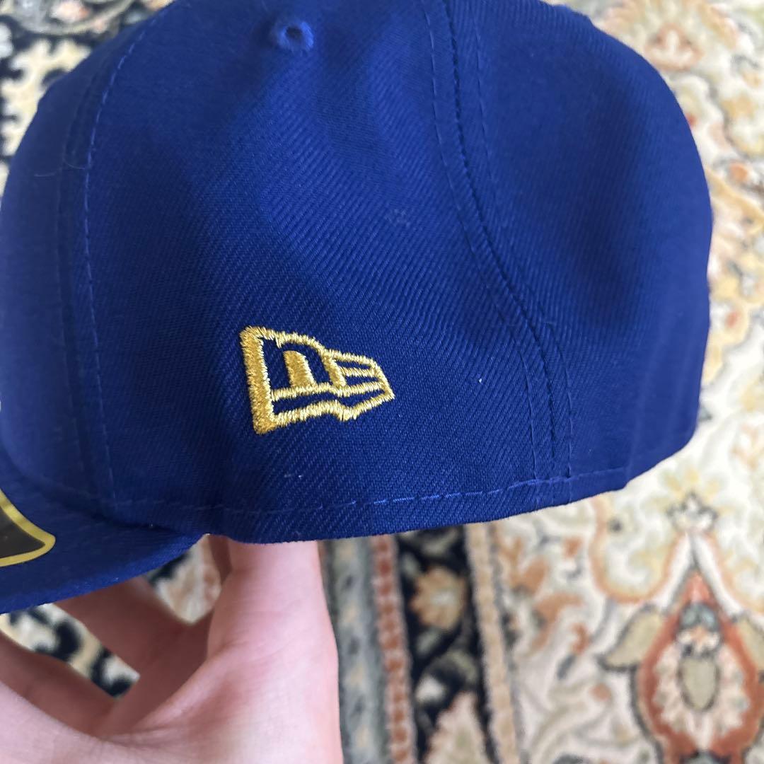 ドジャース59FIFTY 2025年ゴールドキャップ 7 3/8