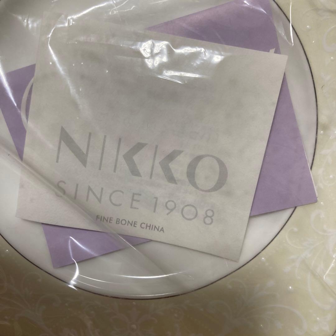 NIKKOニッコー陶器製 18cmスクエアプレート5枚　シンフォニーコレクション
