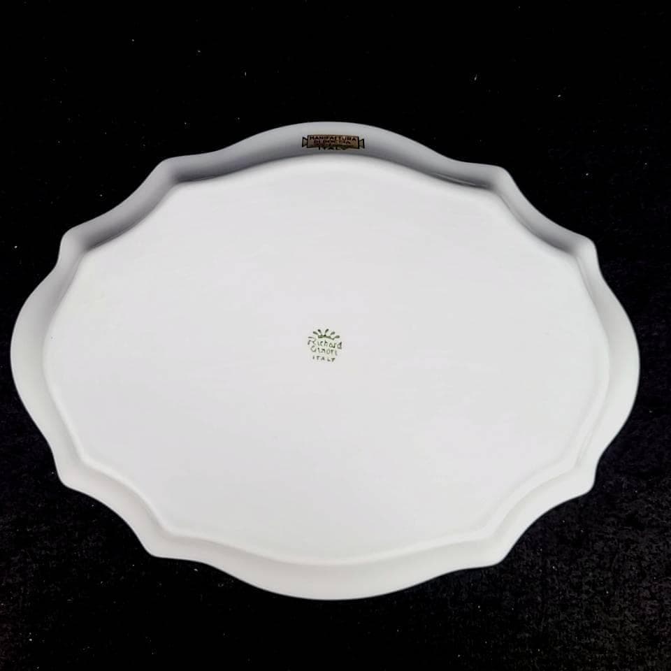 ●美品☆リチャードジノリ　イタリアンフルーツ　オクタゴンプレート 9
