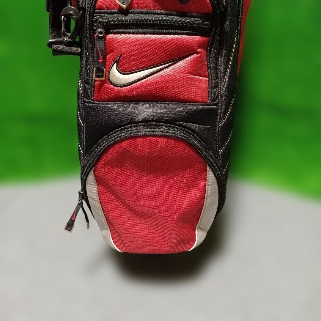 Nike ゴルフキャディバッグ レッド/ブラック/ホワイト