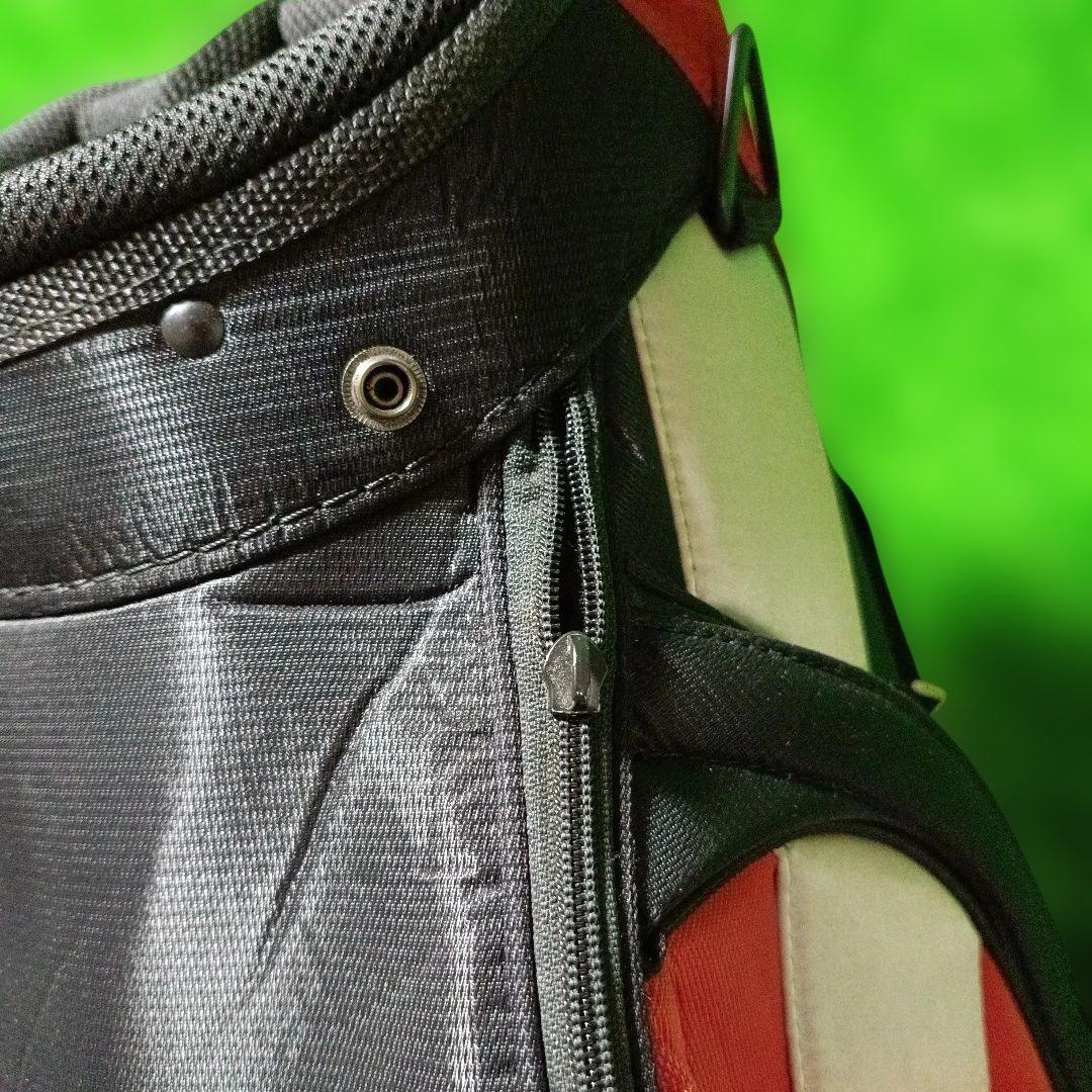 Nike ゴルフキャディバッグ レッド/ブラック/ホワイト