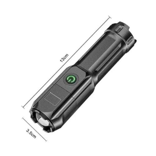 ズーミングライト LEDライト 強力照射 USB充電式 超小型 懐中電灯