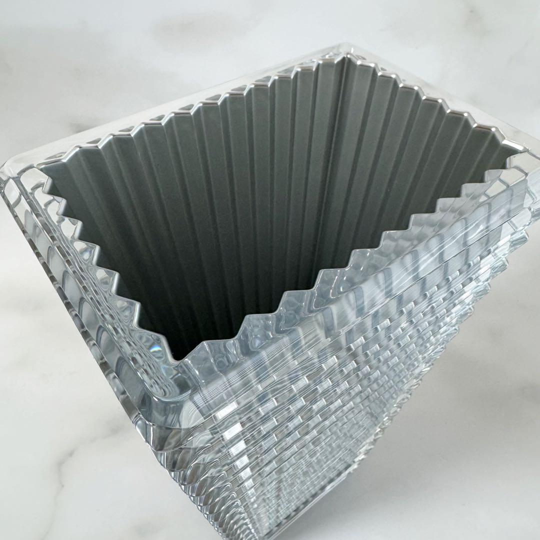 新品未使用 Baccarat バカラ アイ ベース スクウェア L シルバー