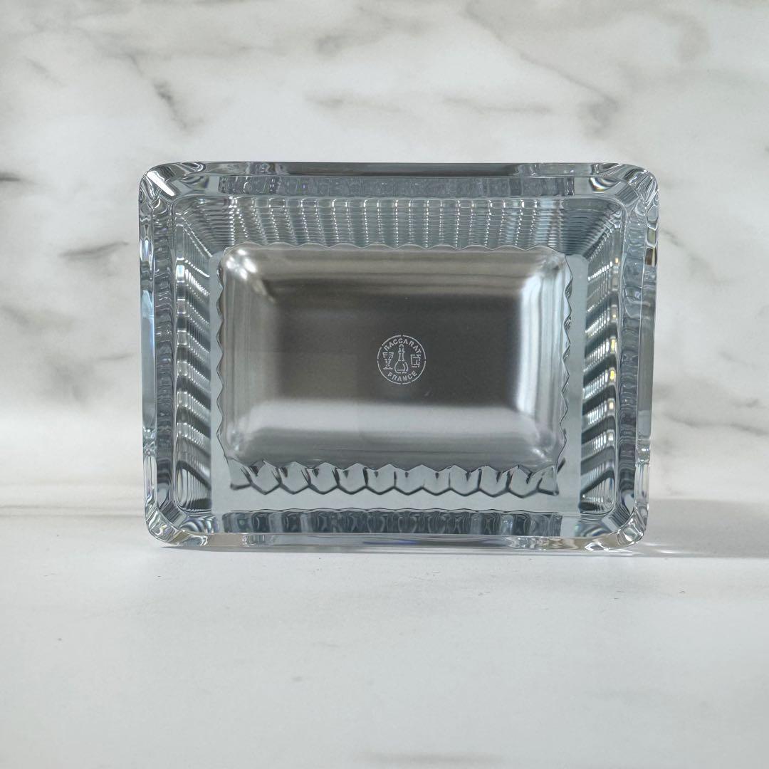 新品未使用 Baccarat バカラ アイ ベース スクウェア L シルバー