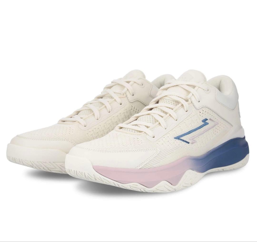 【ぐりこ】EGO BLAZE OFF WHITE×BLUE 25.5