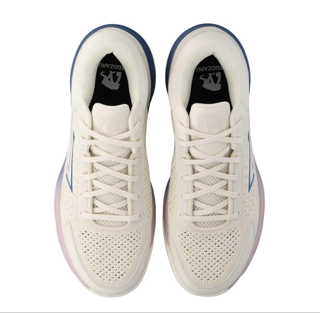 【ぐりこ】EGO BLAZE OFF WHITE×BLUE 25.5