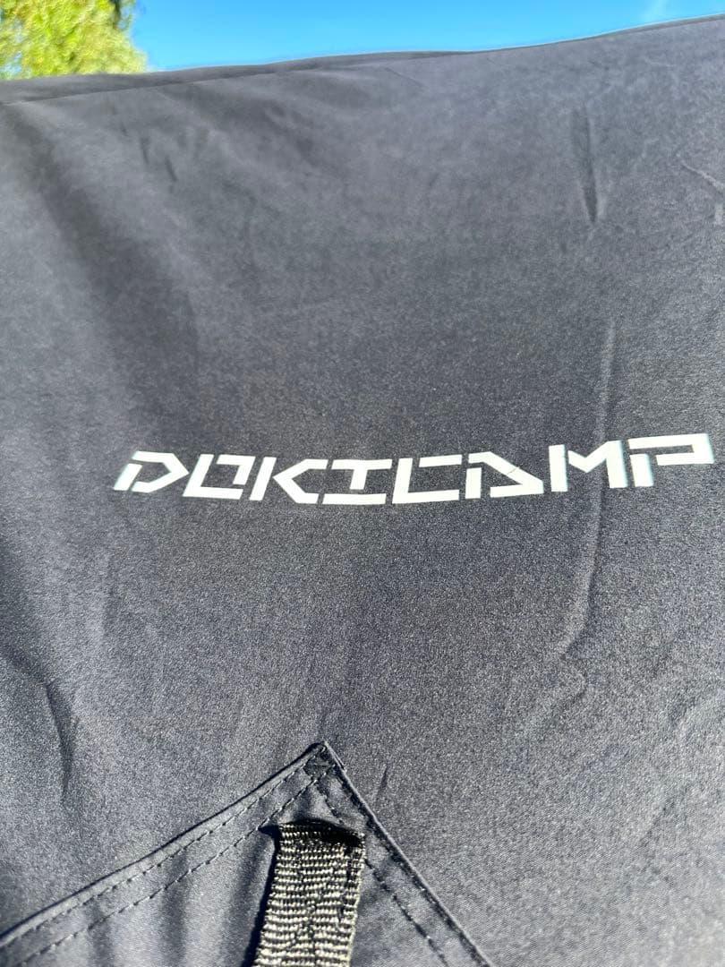 DOKICAMP TC素材ブラックタープ　ヘキサタープ