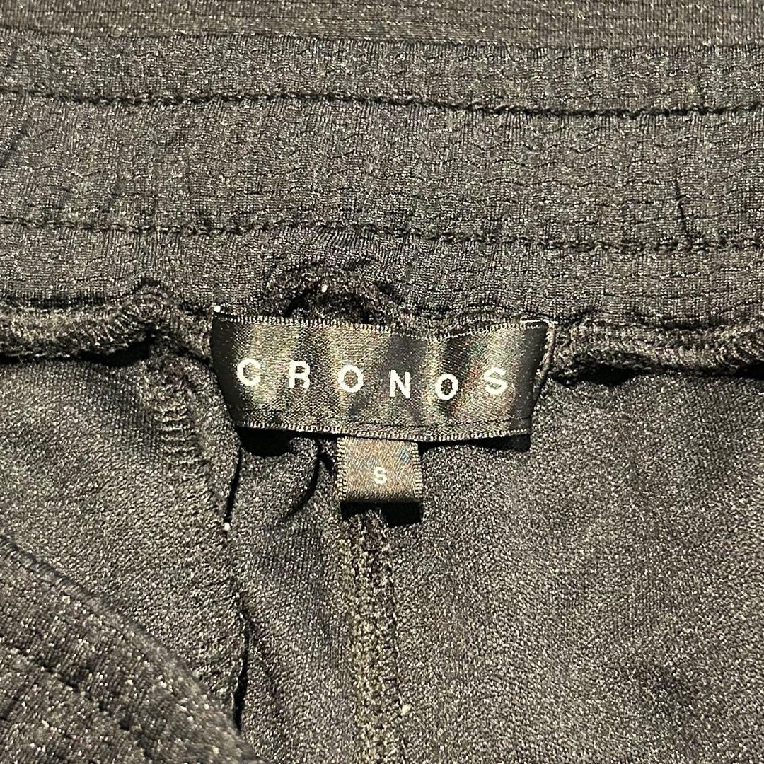 新品未使用【 CRONOS 】 メンズ セットアップ S ブラック×レッド
