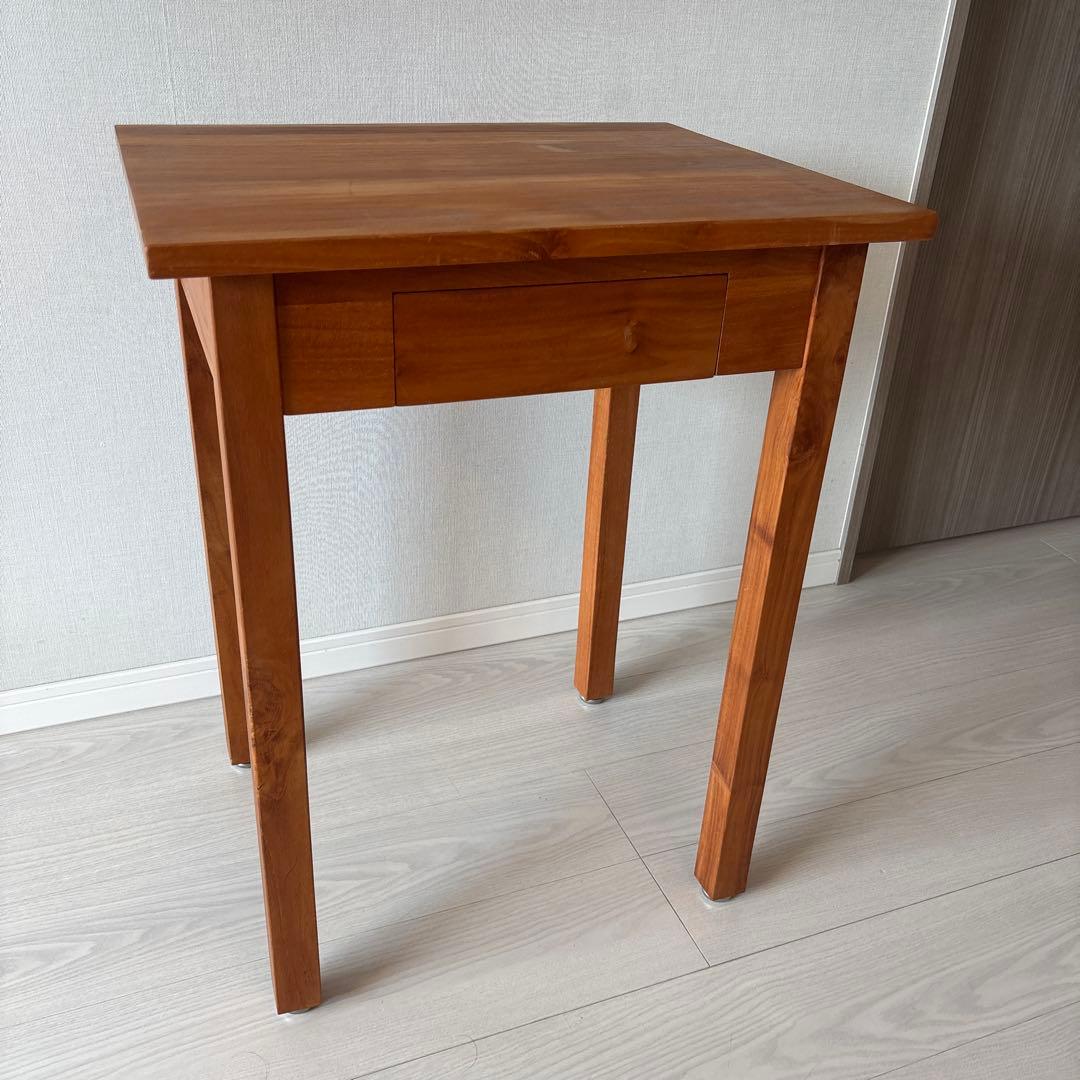 チーク　無垢　机　デスク　Better Teak 一人暮らしに 北欧