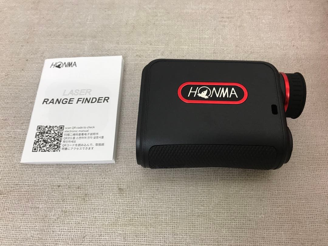 ラウンド用品・アクセサリー LASER RANGE FAINDER HONMA