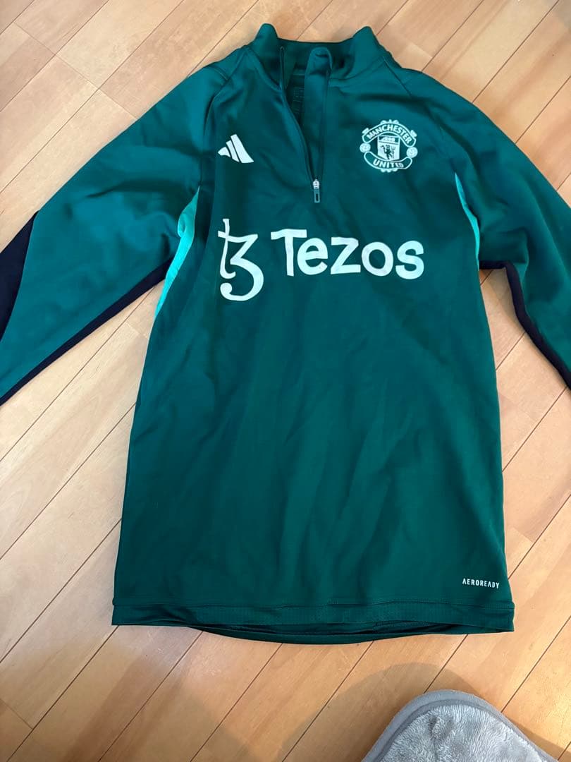 マンチェスター・ユナイテッド adidas ハーフジップウェア