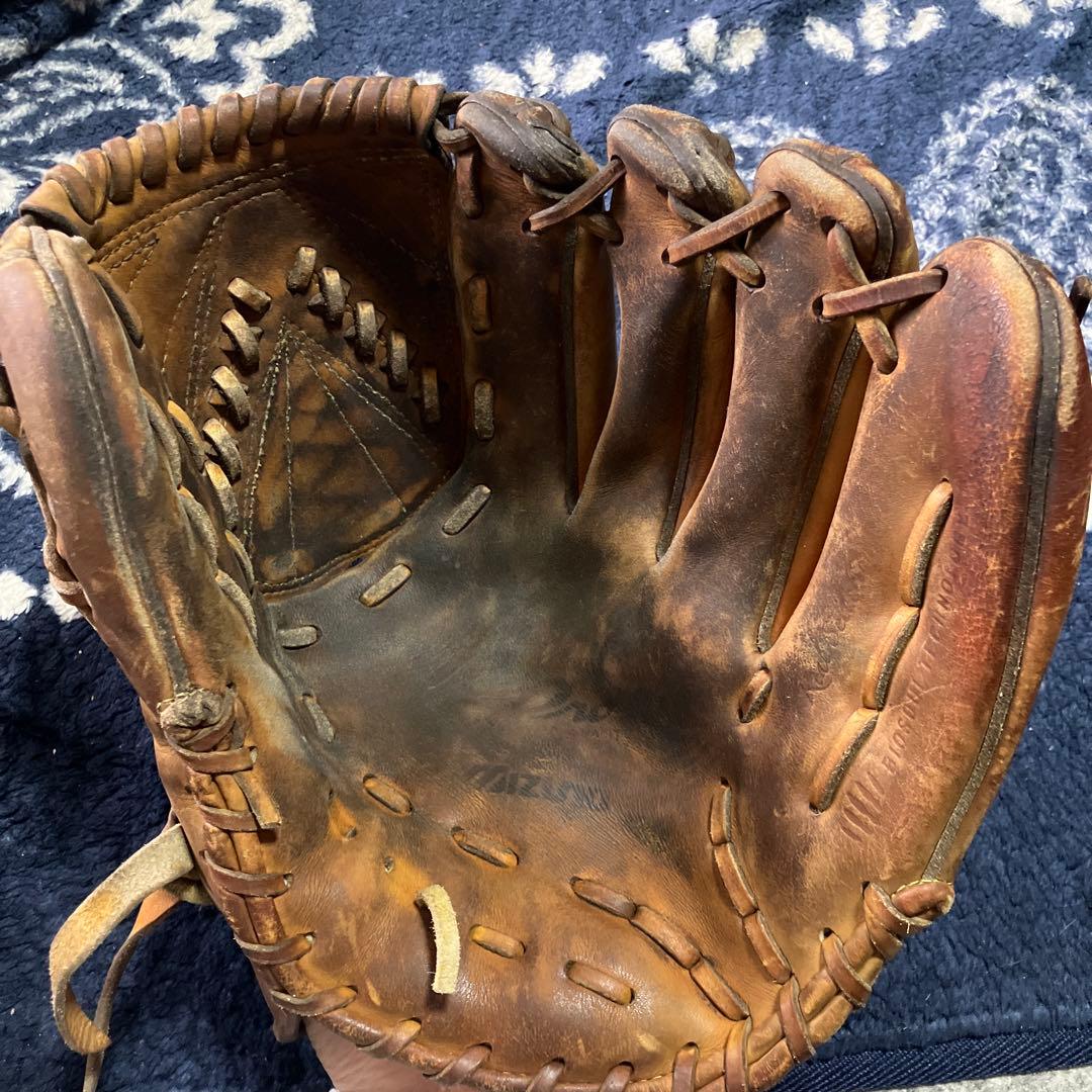 (夢) Mizuno 硬式レザーグローブ