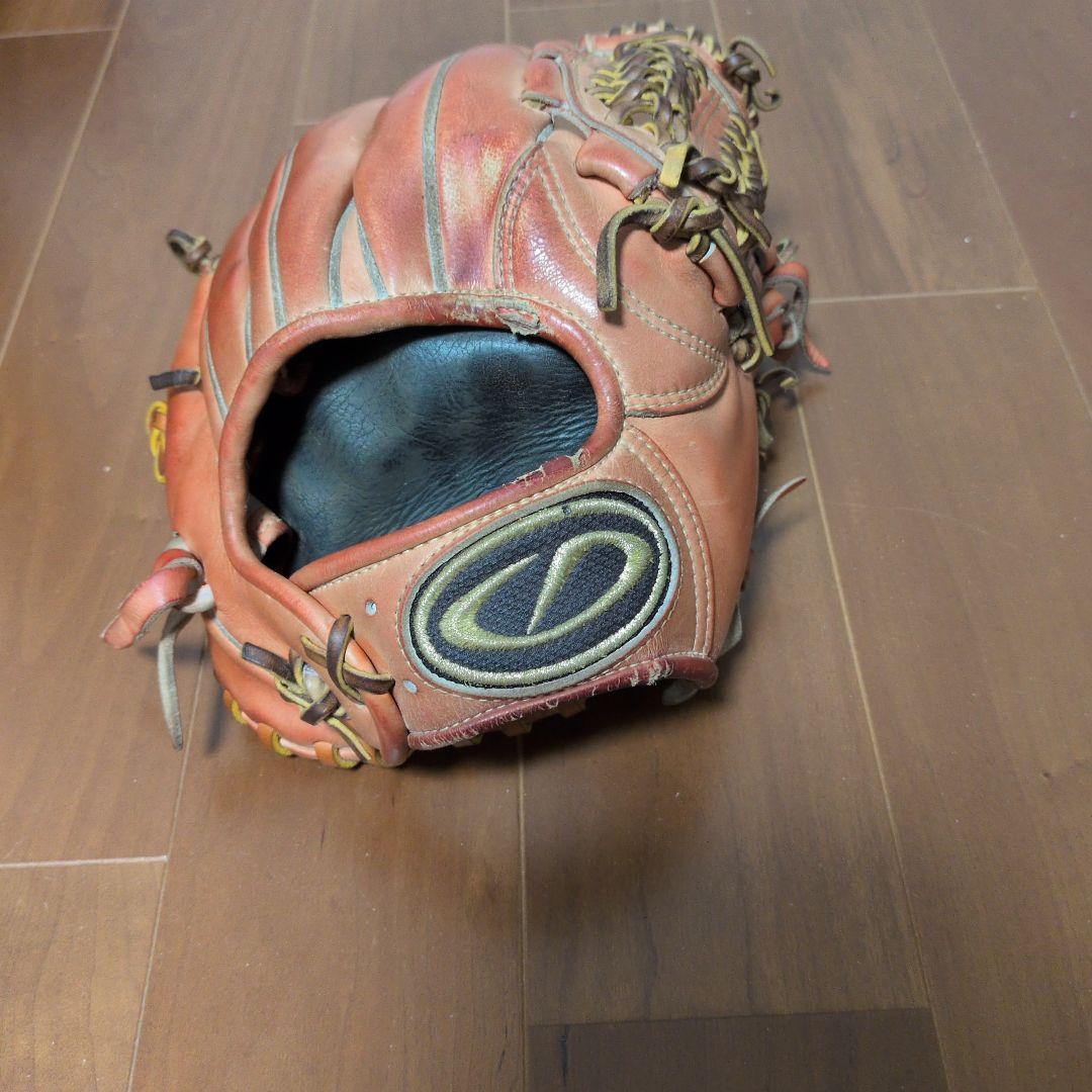 ダイヤモンド 硬式グローブ オレンジ