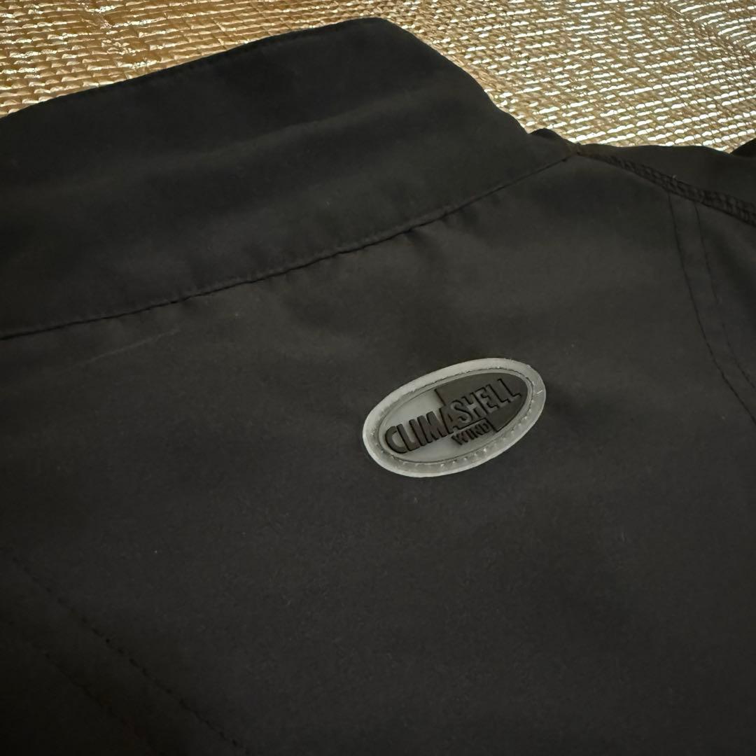 【美品】アディダス ゴルフ 2WAY ハーフジップ ジャケット L 黒 袖取外可