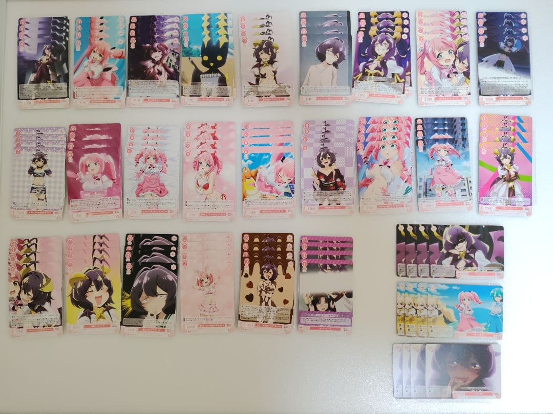 魔法少女にあこがれて　ヴァイスシュヴァルツロゼ　BP＋TD　RR以下4コンセット