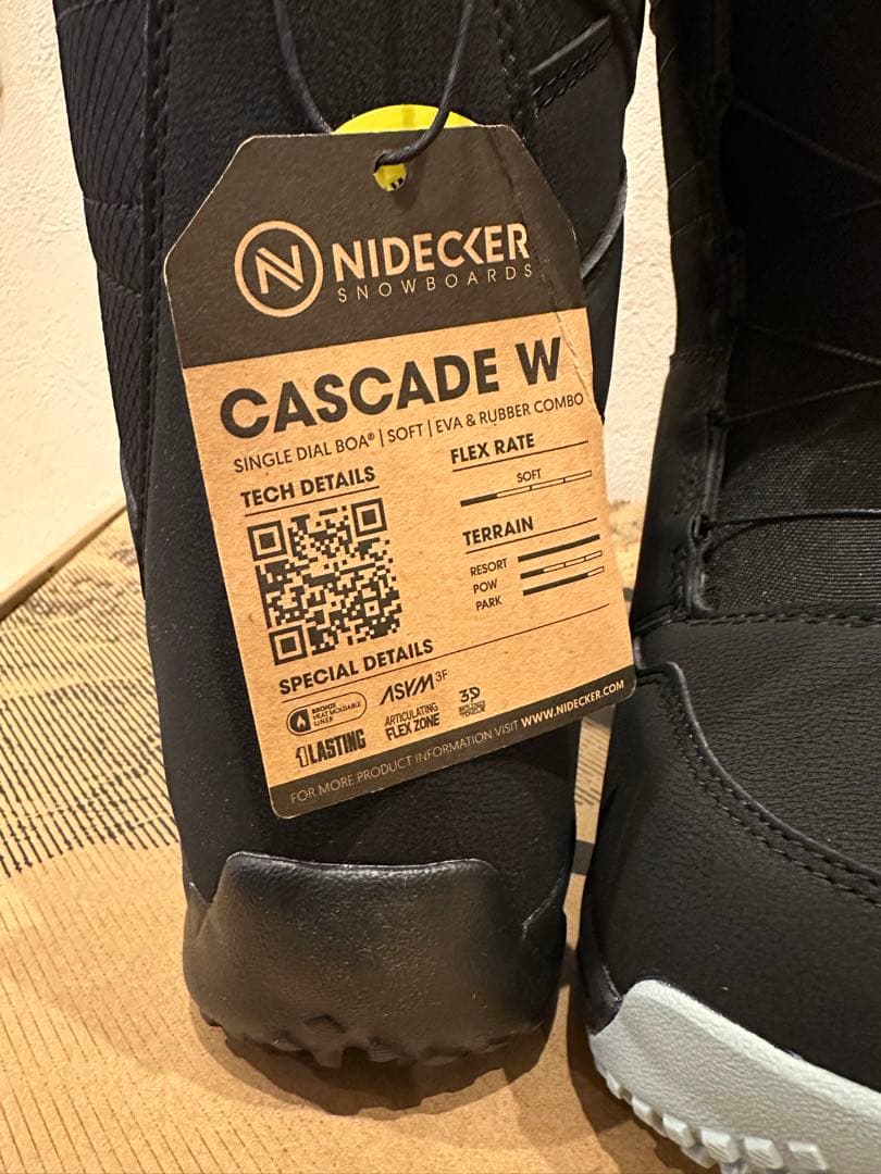 新品 NIDECKER CASCADE 23cm 定価47300円 送料込み