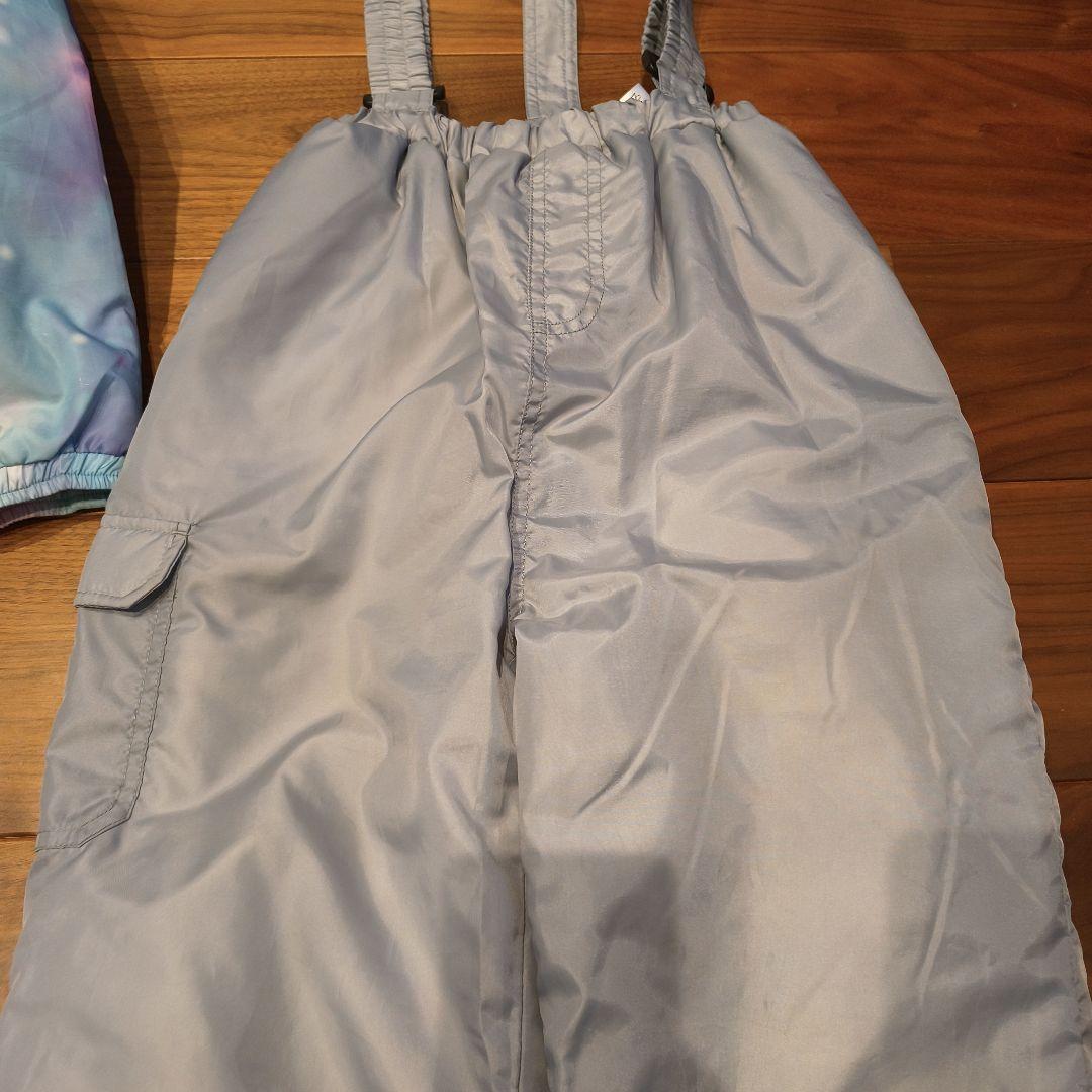 【美品】数時間一度使用 女の子 スキーウェア一式 130cm