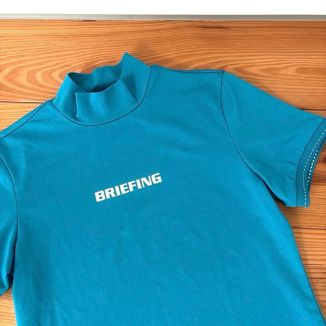 briefing 半袖ハイネックトップス