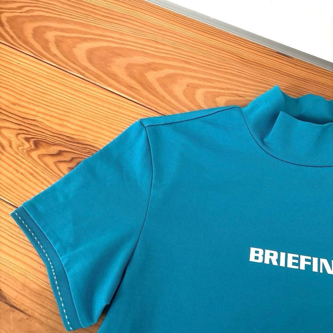 briefing 半袖ハイネックトップス