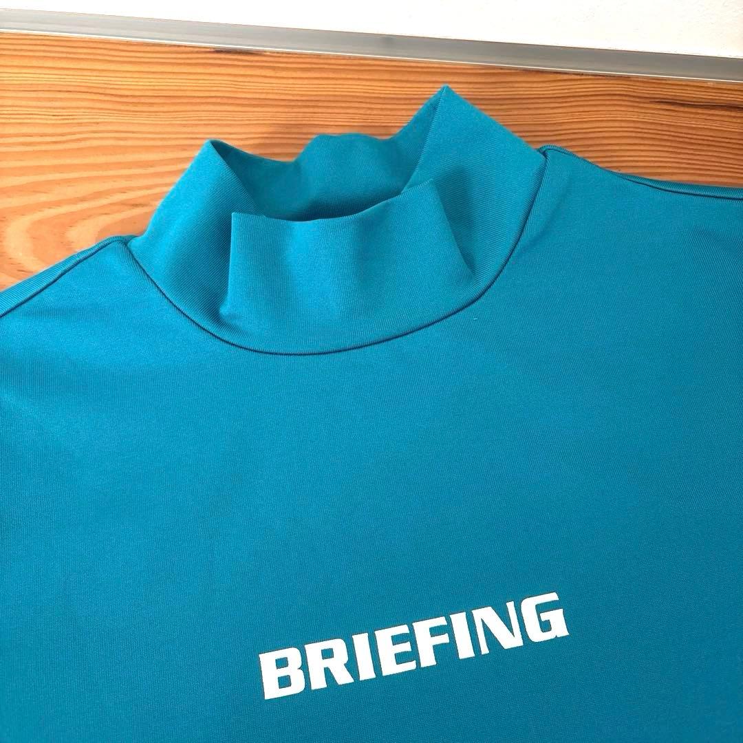briefing 半袖ハイネックトップス