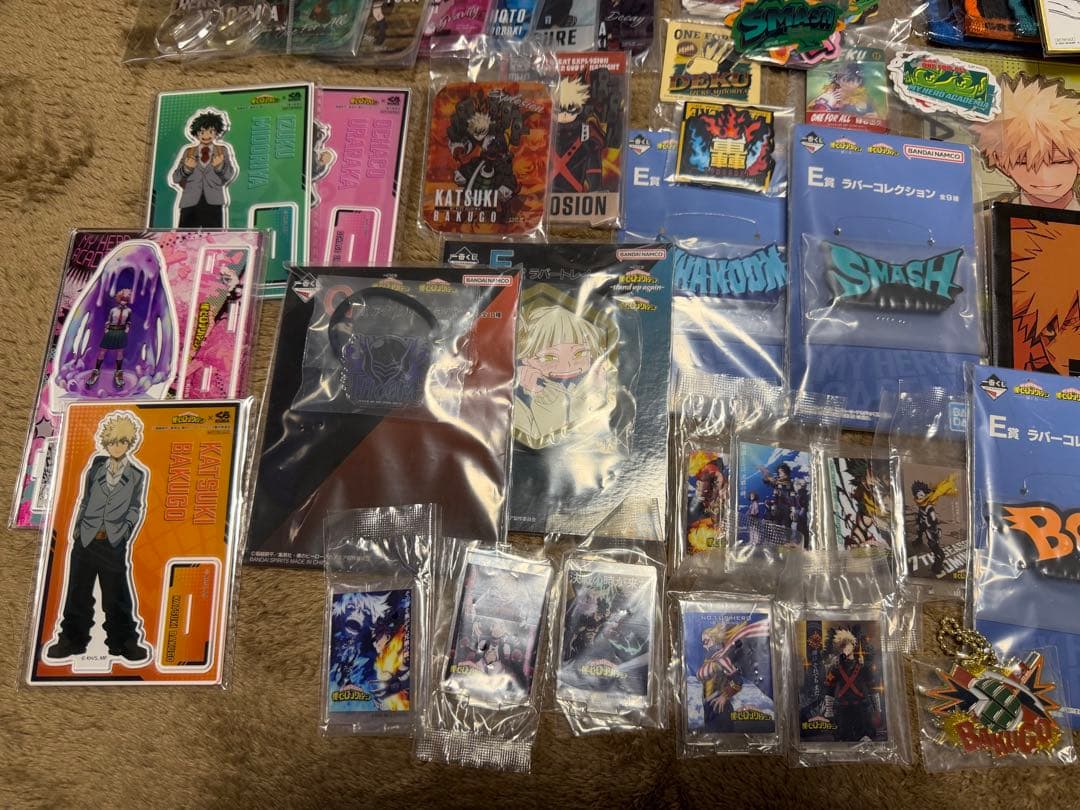 僕のヒーローアカデミア　フィギュア　グッズセット　アクリルブロック　おまけ付き