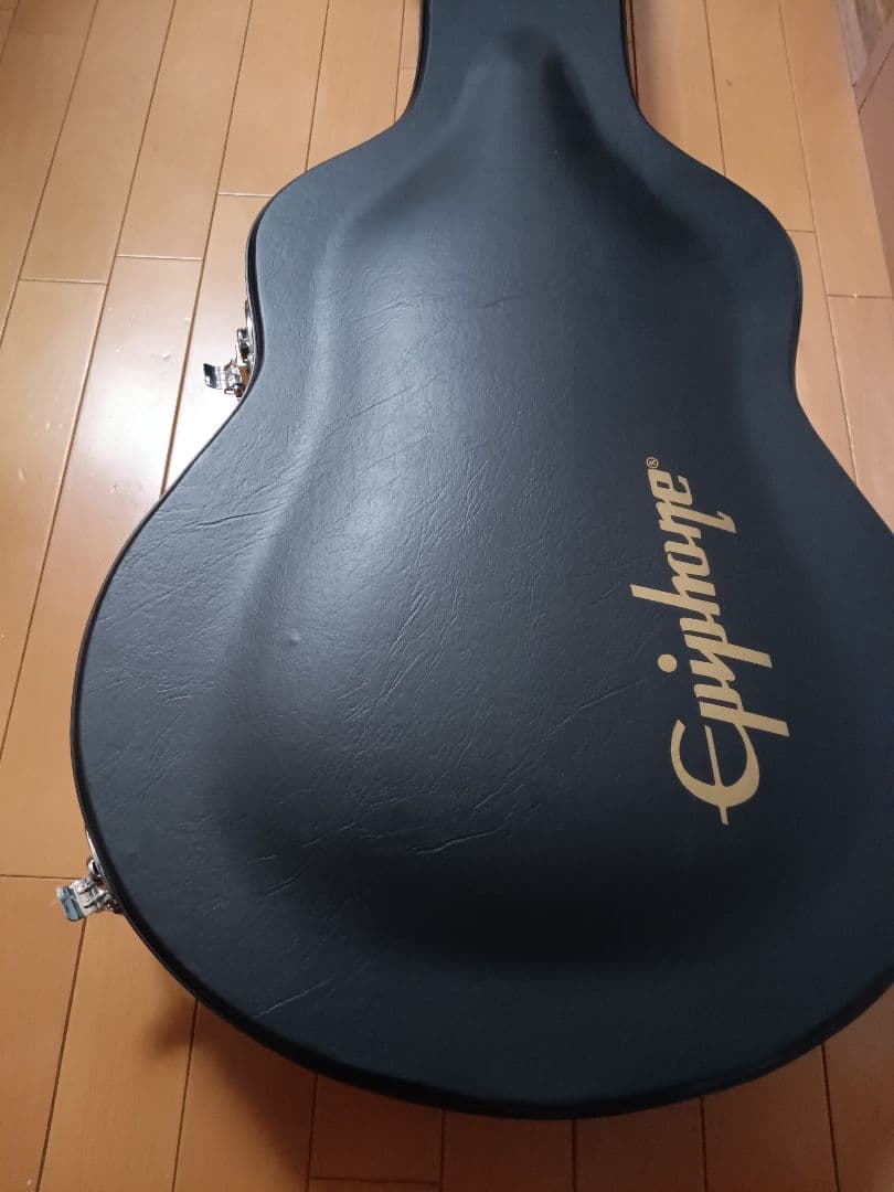 フルアコ Epiphone ジョーパス EmperorII 純正ハードケース付