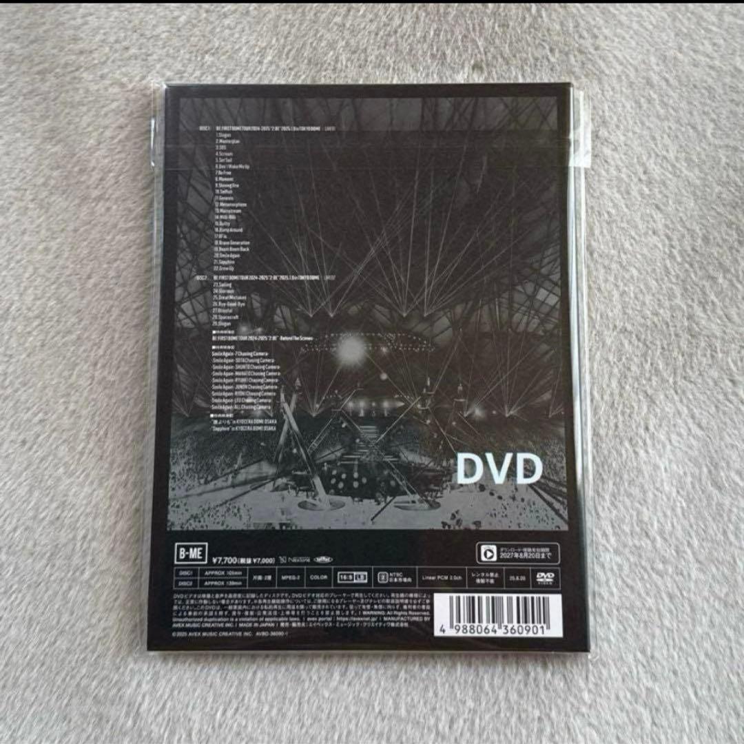 ミュージシャン BE:FIRST DOME TOUR 2024-2025 2:BE DVD