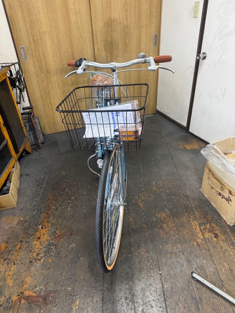 新車　RINGO hush　27インチ　6段変速　LEDオートライト
