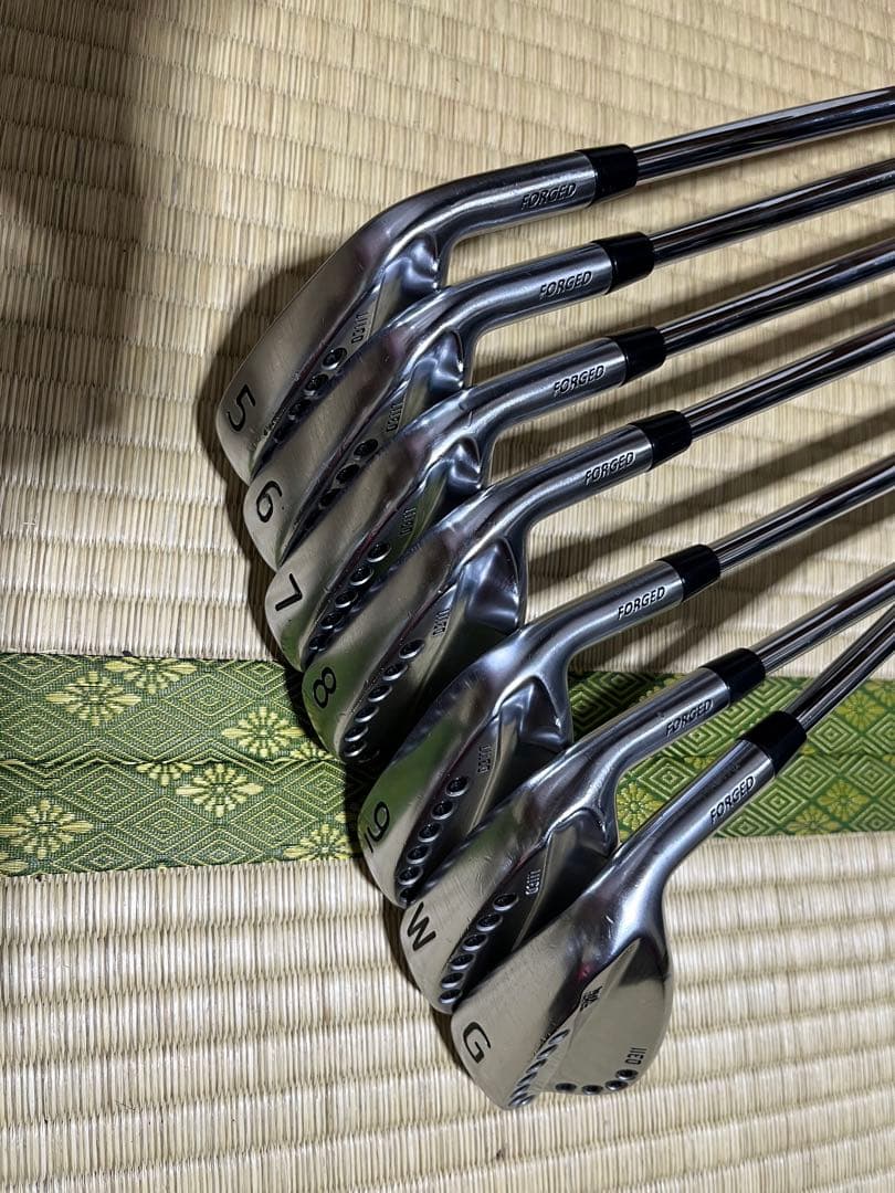 支給品シャフト❗️PXG 0311T FORGEDアイアン7本セット　硬さTX