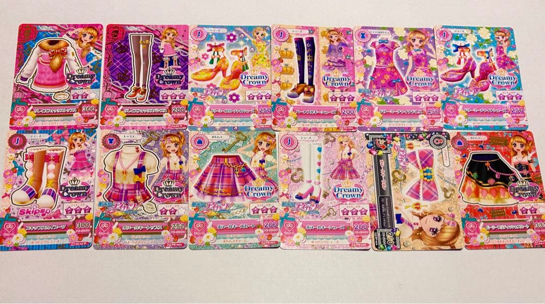 アイカツカード キュート　プレミアム　スターフェスティバルサンダル　74枚セット