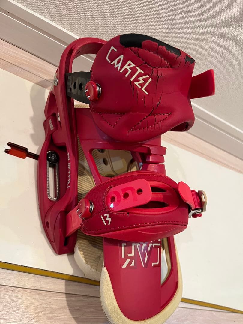 BURTON CUSTOM X(158) × CARTEL EST(Mサイズ)