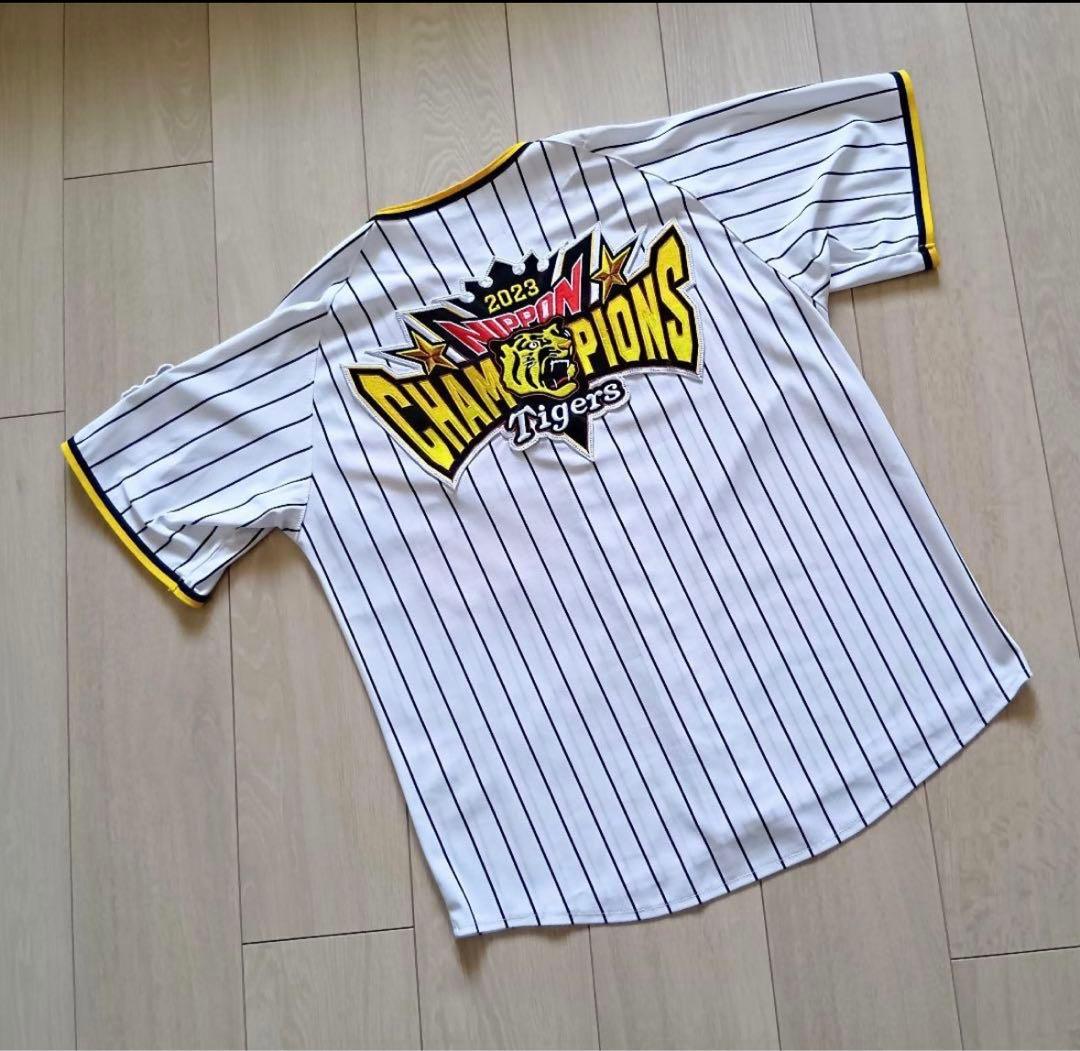 ⭐️阪神タイガース 2023 日本一記念 レプリカユニフォーム（ホーム）　サイズO