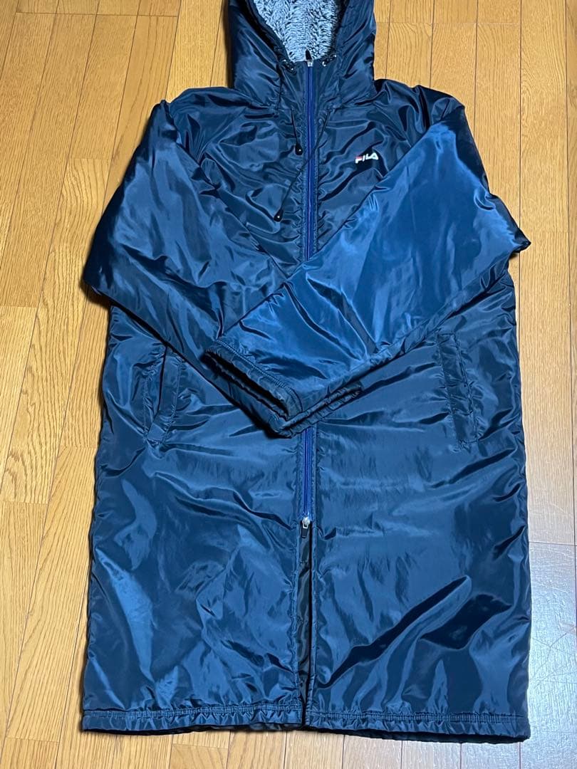 【FILA GOLF】 裏ボアベンチコート ネイビー