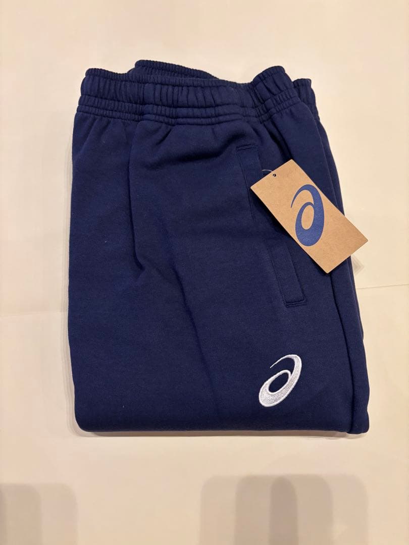 ASICS スウェットパンツ 4XL ネイビー