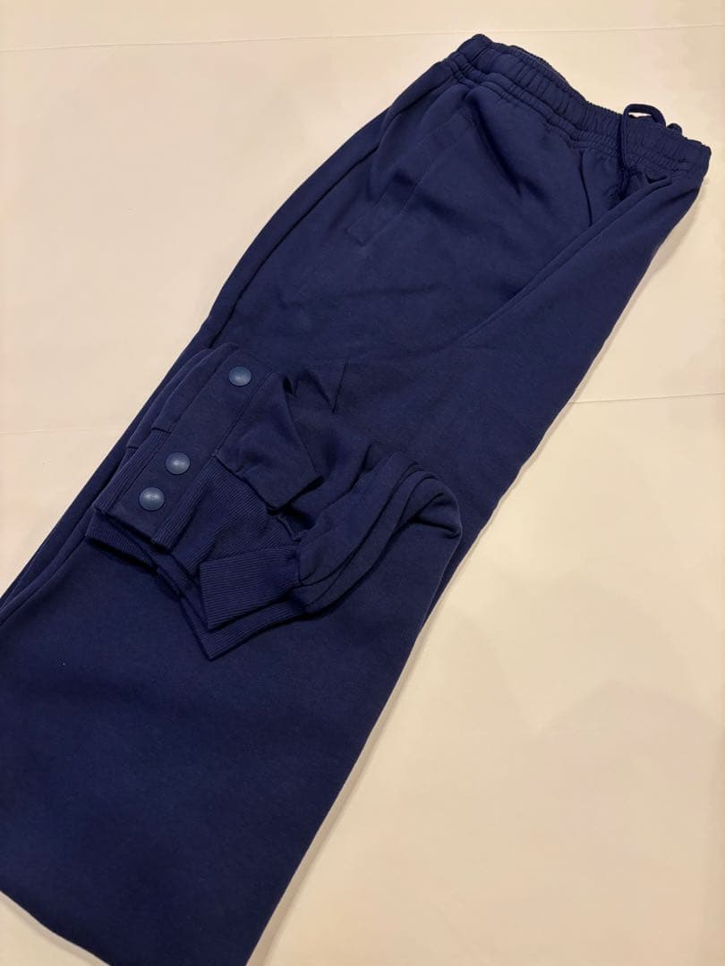 ASICS スウェットパンツ 4XL ネイビー