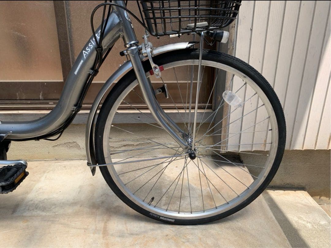 ハク　電動自転車　№6648 ブリヂストン アシスタ 24インチ