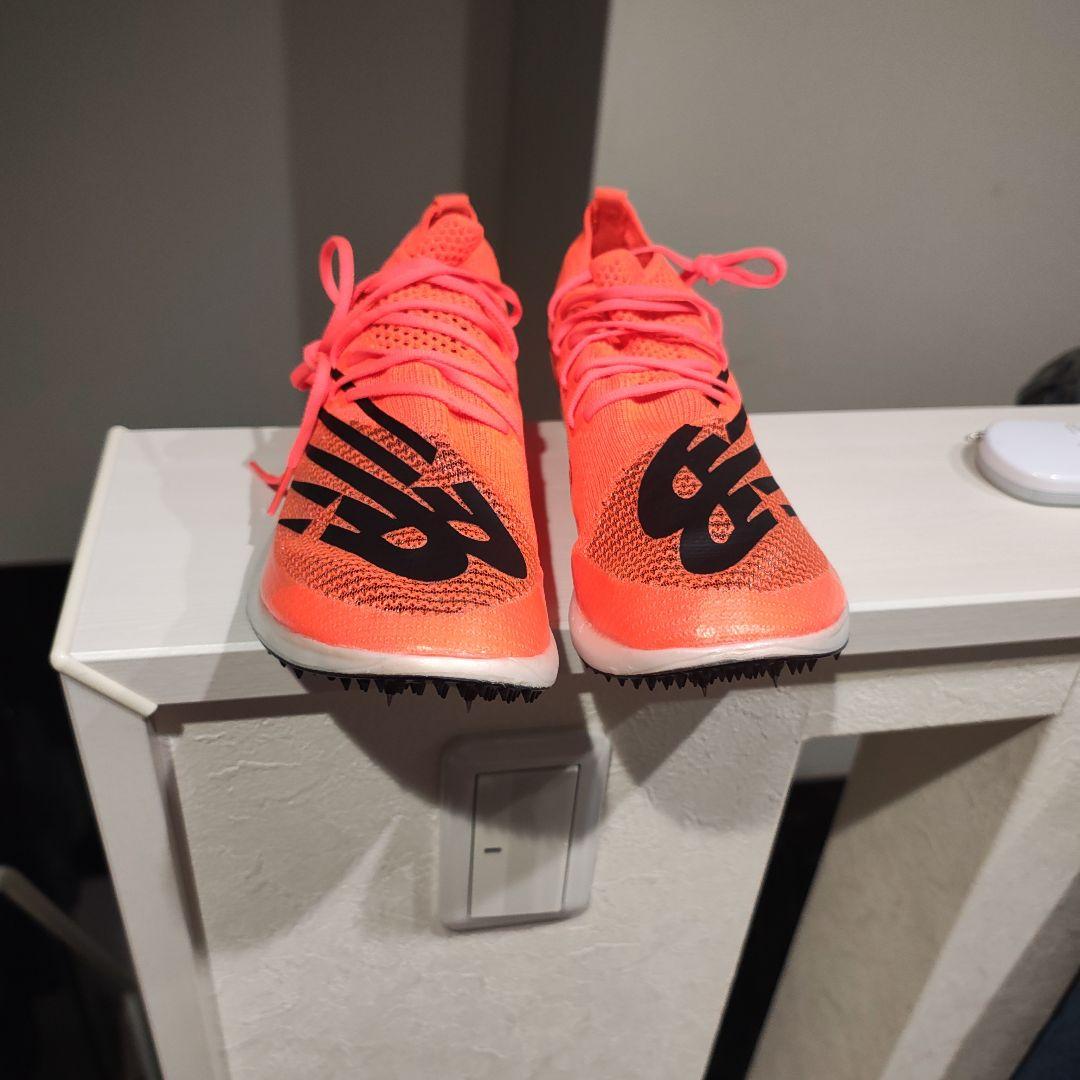 New Balance スパイクシューズ オレンジ 28cm